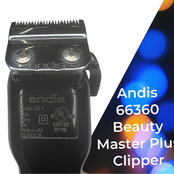 Andis 66360 Beauty Master Plus Clipper MSRP $69 - Picture 3 of 9